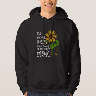 Veste À Capuche Elle Est Forte Sans Crainte Chaleureuse Aimant Pat