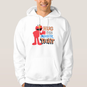 Veste À Capuche Elmo   Enserrez ce monstre serré