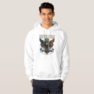 Veste À Capuche Emblème d'aigle super étoile