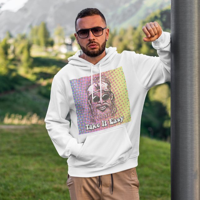 Veste À Capuche Emmenez-le facilement Hippie (Créateur téléchargé)