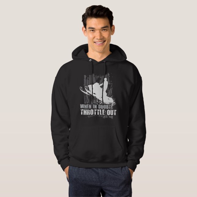 Veste À Capuche En cas de doute commande de puissance (Devant entier)