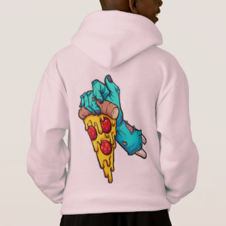 VESTE À CAPUCHE EN FORME DE TRANCHE DE PIZZA HALLO