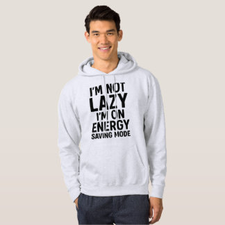 Veste À Capuche Energy Saving Mode – Funny Hoodie for Chill Days