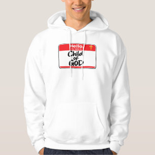 Veste À Capuche Enfant de DIEU - Badge de nom