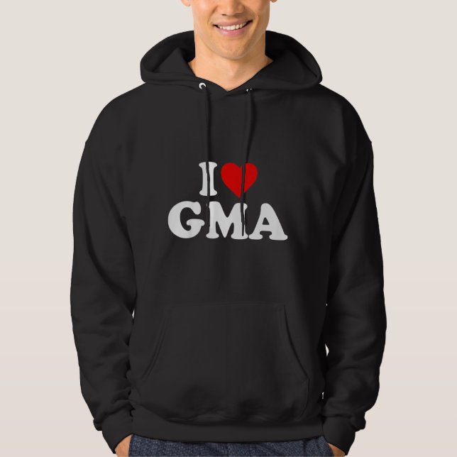 Veste À Capuche Enfants J'Aime Gma Pour Garçon Fille Enfants Enfan (Devant)
