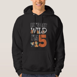 Veste À Capuche Enfants Laissons Wild Im 5 Animaux Anniversaires d