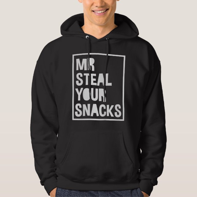 Veste À Capuche Enfants M. Voler Vos Snacks Faim Garçon Yummy Enfa (Devant)
