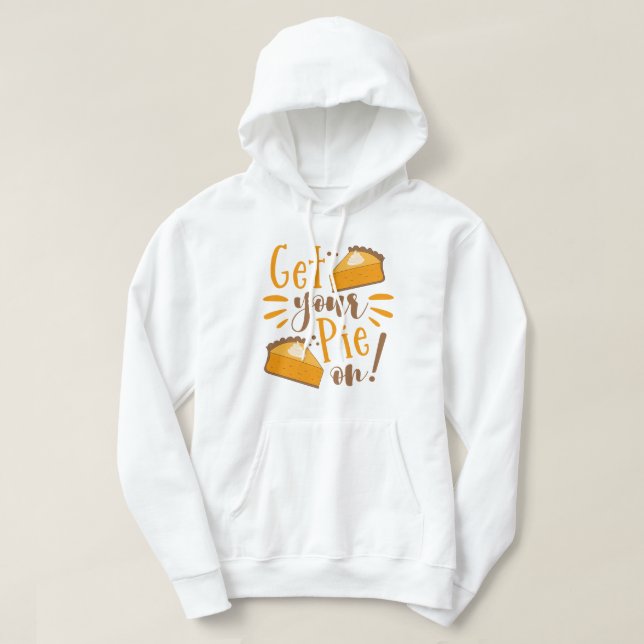 Veste À Capuche Enfile Ta Pie ! (Design devant)