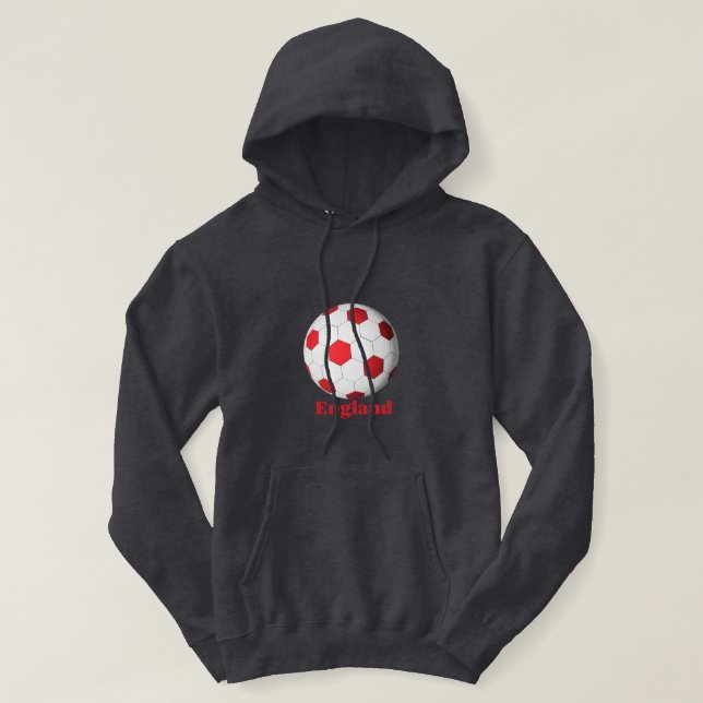 Veste À Capuche England Soccer (Design devant)