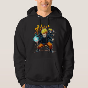 Veste À Capuche Epic Anime Warrior - Superpuissance Paquetée