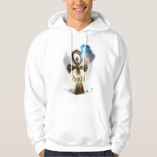 Veste À Capuche Epic Egyptian Ankh Hoodie – Fantasy Symbol of Eter