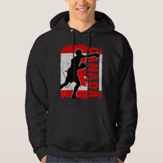 Veste À Capuche Équipe canadienne de boxe Gants de boîte à drapeau