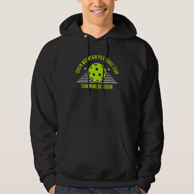 Veste À Capuche Équipe de basket-ball sur mesure Nom Club Ligue (Devant)