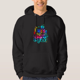 Veste À Capuche Équipe de l'école intermédiaire Tie Dye de retour 