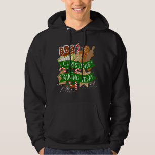 Veste À Capuche Équipe de pâtisserie de Noël Pain d'épice biscuit