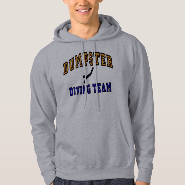 Veste À Capuche Équipe de plongée de décharge (Devant)