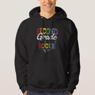 Veste À Capuche Équipe de Rocks de 2e année Mignonne Enseignant de