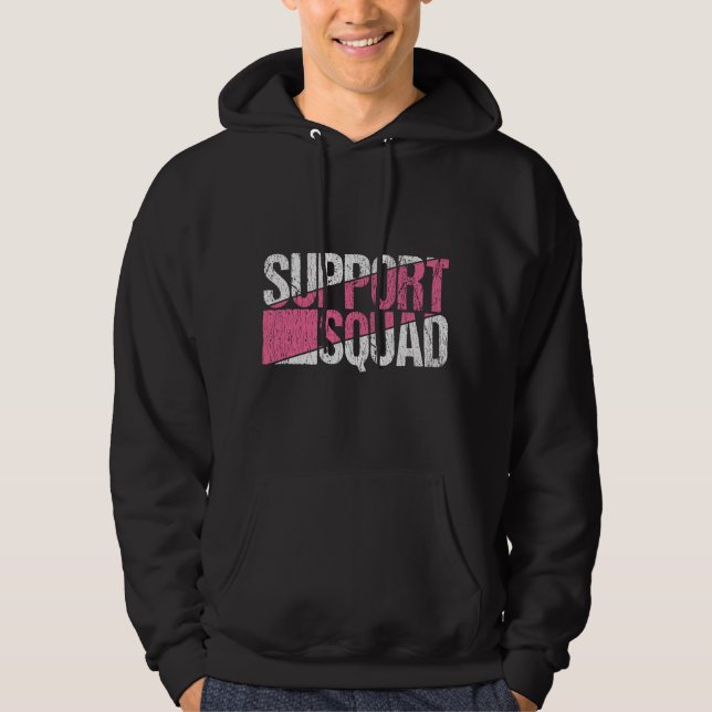 Veste À Capuche Équipe de soutien aux familles de sensibilisation  (Devant)