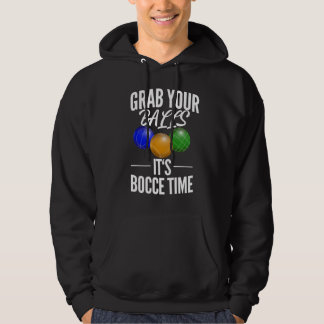 Veste À Capuche Équipe Joueur-Boules de Bocce Funny