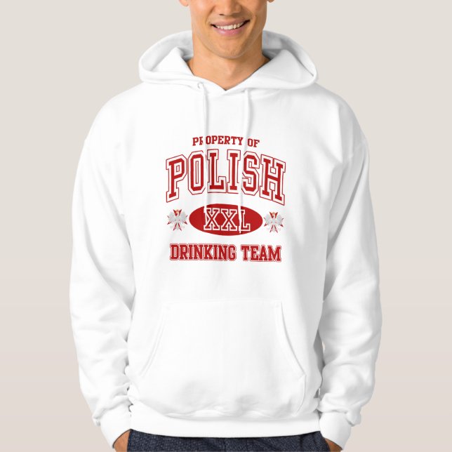 Veste À Capuche Équipe potable polonaise (Devant)
