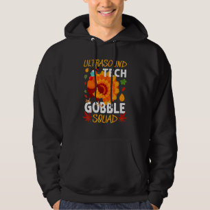 Veste À Capuche Équipe technique ultrasonaire Gobble Turquie Thank