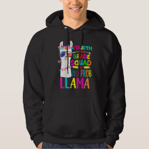 Veste À Capuche Escadron de 4e année Pas de Prob Enseignant Llama 