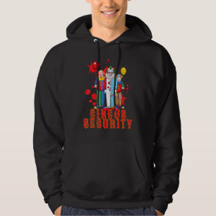 Veste À Capuche Escouade Clown de sécurité Circus Costume uniforme