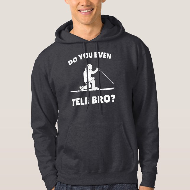 Veste À Capuche Est-Ce Que Vous Êtes Même Tele Bro ? (Devant)