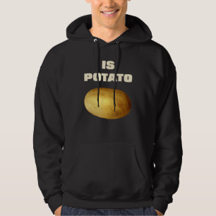 Veste À Capuche Est La Pomme De Terre À La Télévision Comme Vu Sur