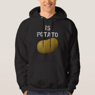 Veste À Capuche Est La Pomme De Terre Comme On Le Voit Sur La Télé