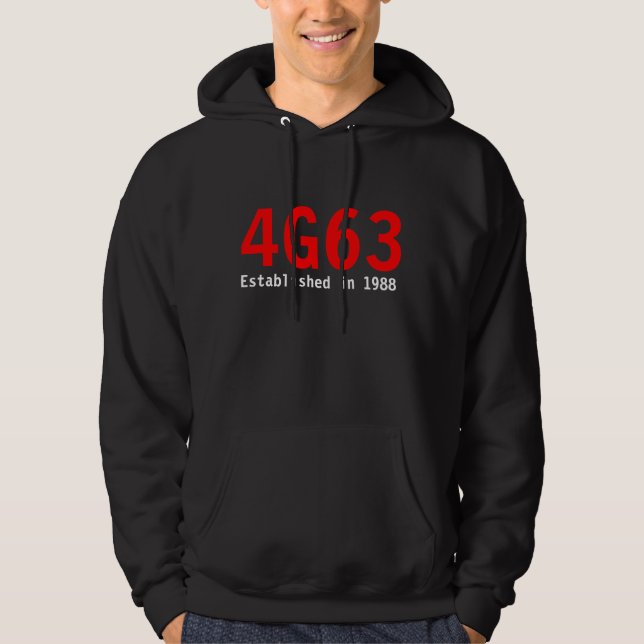 Veste À Capuche Établi en 1988 (Devant)
