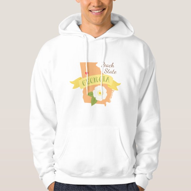 Veste À Capuche État de Peach (Devant)