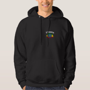 Veste À Capuche Éthiopie Afrique Drapeau éthiopien Addis Abeba Vac