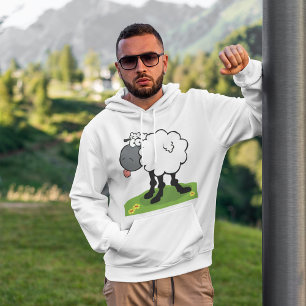 Veste À Capuche Étiquette de mouton