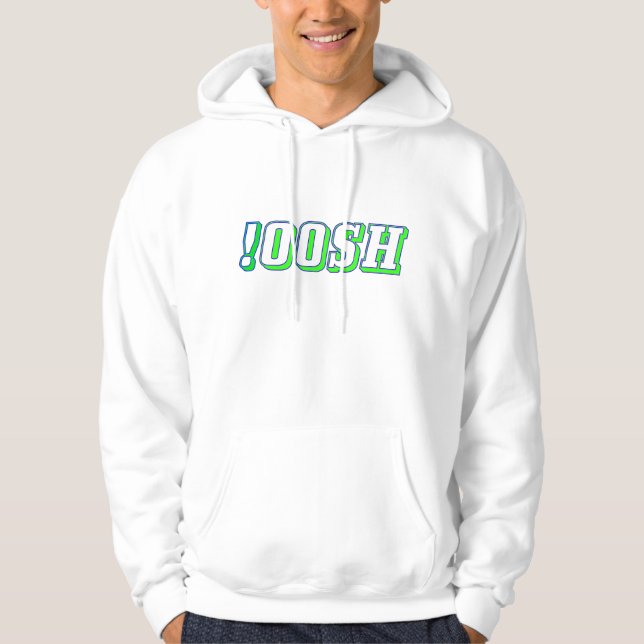 Veste À Capuche étiquette d'oosh (Devant)