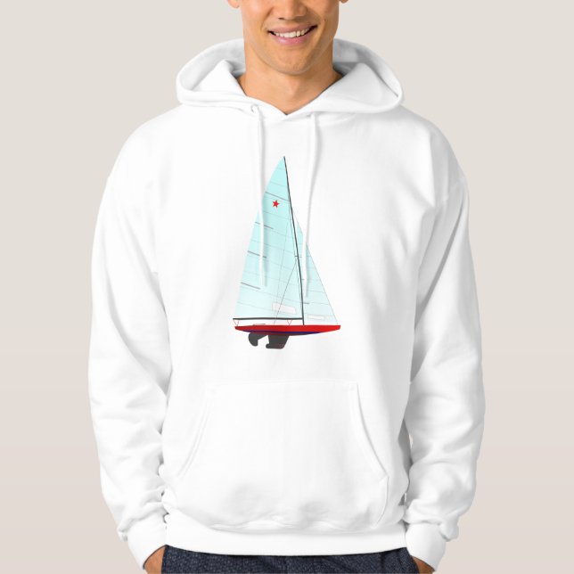 Veste À Capuche Étoile emballant la classe olympique d'onedesign (Devant)