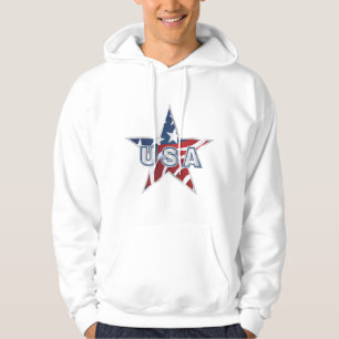 Veste À Capuche Étoile USA