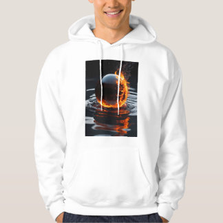 Veste À Capuche Étouffée de feu fin