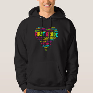 Veste À Capuche Étudiant D'Équipe De Première Année Du Coeur Retou