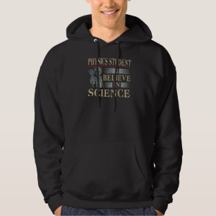 Veste À Capuche Étudiant en physique quantique Je Crois En Gadget