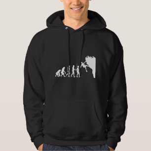 Veste À Capuche Évolution de l'escaladeur grimpeur