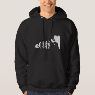 Veste À Capuche Évolution de l'escaladeur grimpeur