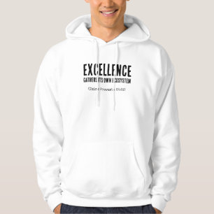 Veste À Capuche EXCELLENCE RASSEMBLE SON PROPRE ÉCOSYSTÈME Inspira