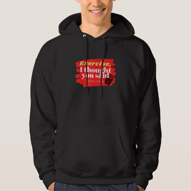Veste À Capuche Exercice Ou Fries (Devant)