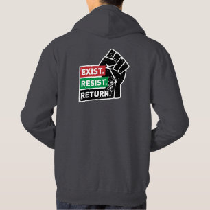 Veste À Capuche Existe, Résiste, Retour