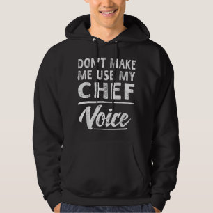 Veste À Capuche Expressions drôles de voix de chef Femmes Hommes C