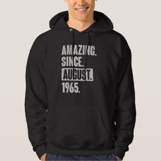 Veste À Capuche Extraordinaire depuis août 1965 57 Ans 57e anniver