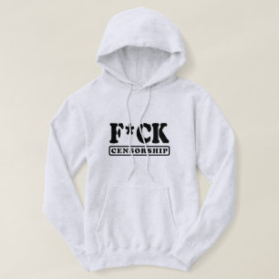 VESTE À CAPUCHE F*CK CENSORSHIP