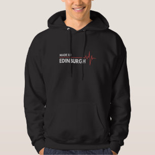 Veste À Capuche Fabriqué À Édimbourg Ecosse Lieu De Naissance