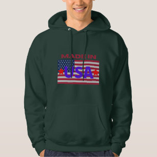 Veste À Capuche Fabriqué dans le drapeau américain True Classic Co